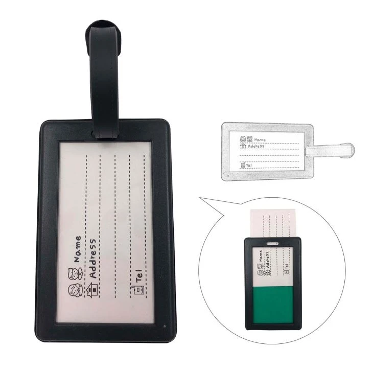 Clear Pvc Luggage Tag