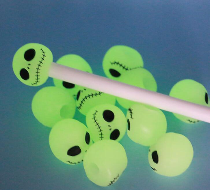 3D Luminous Pvc Pen Cap Rubber Pen Case