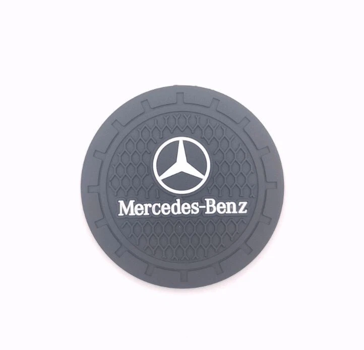 Benz Pvc Rubber Beer Coaster Cup Holder Coasters
