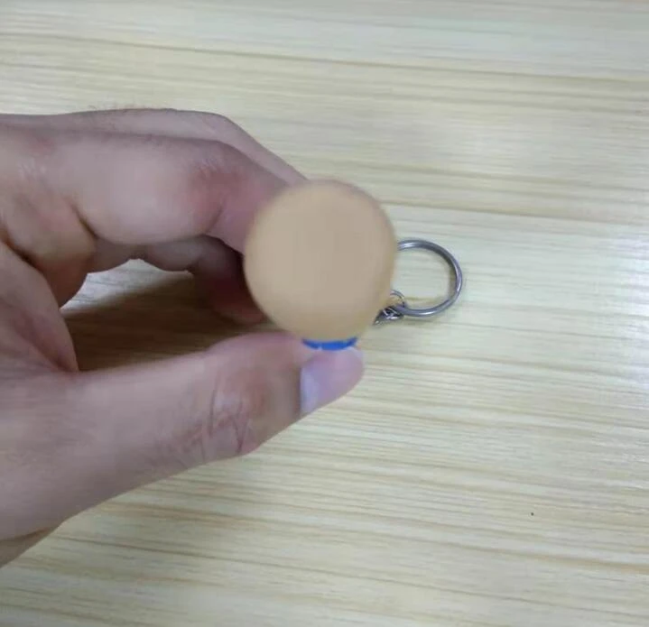Club Three-dimensional Silicone Pvc Keychain Keyrings