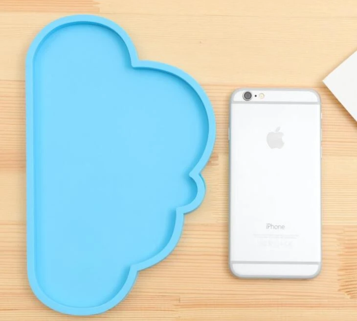 New Creative Silicone Tea Coaster Cloud Cute Styling Coasters