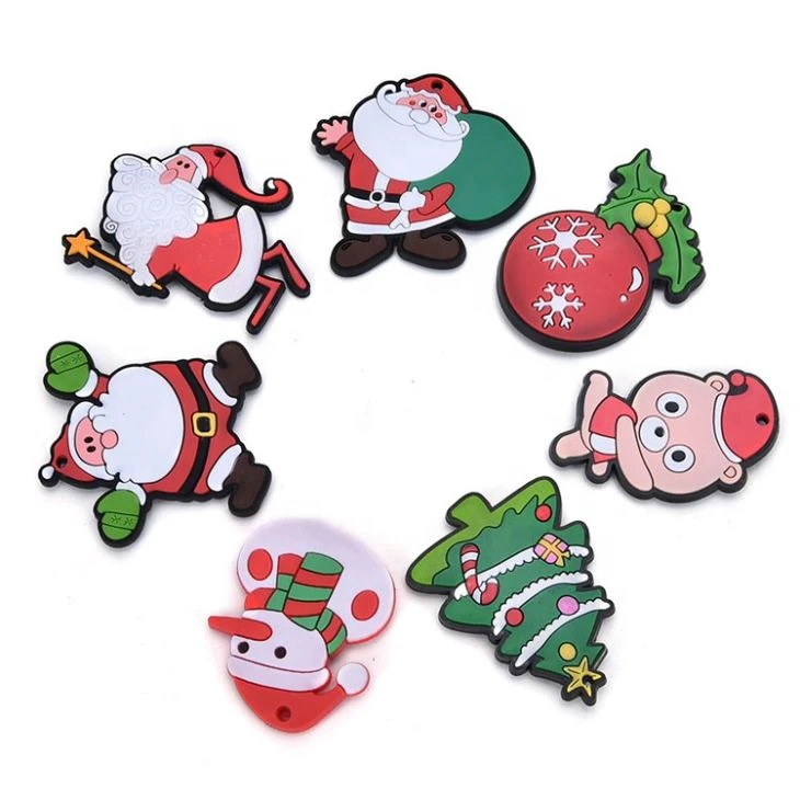 PVC Cute Christmas Refrigerator Sticker Holiday Decoration