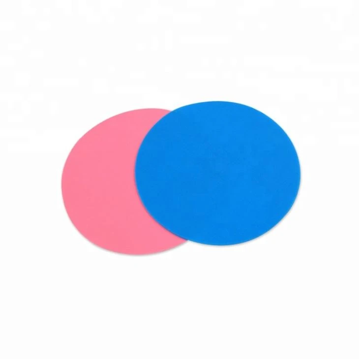 Round Soft PVC Cup Mat With Logo