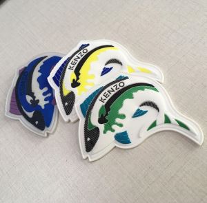 Jinslar uchun OEM Kiyim Appliques Silicon Patch