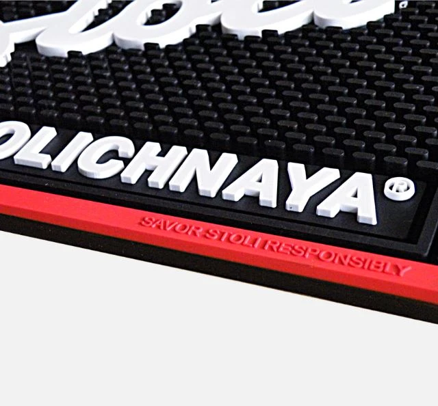 Anti-slip Mat Drinking Pvc Rubber Bar Mat