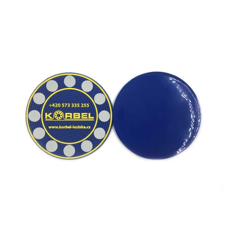 Color 2D 3D PVC Soft Coaster Beer Mats