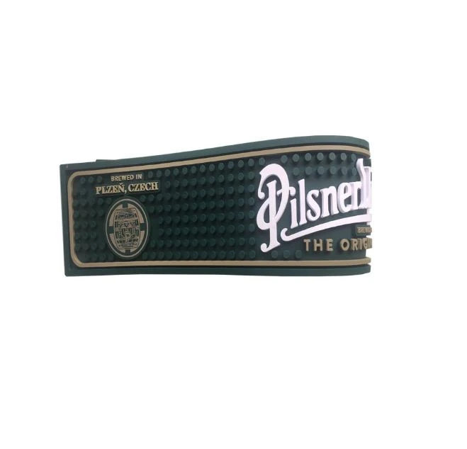 New Product Amazon Brand Logo PVC Beer Bar Mats