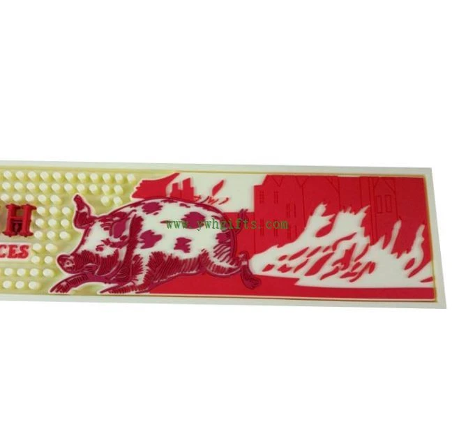 PVC Barmats Branded Beer Mat For Bar Using